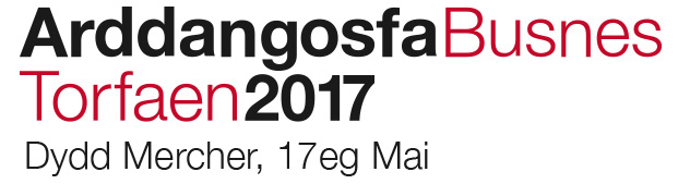 Torfaen Business Voice Exhibition 2017 Logo - Welsh