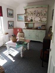View of inside Reloved by Rosa shop