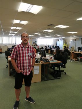 Test and Trace Office Picture